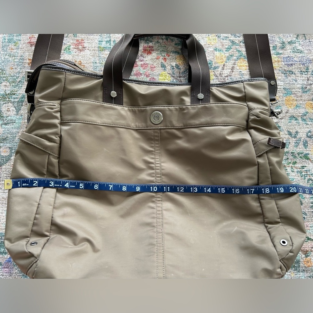 Coach Rare Retired XL Nylon Bag NºD05M- 5372 - Picture 13 of 16